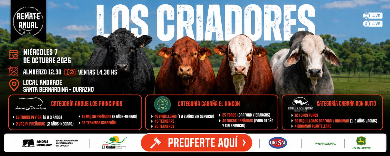 Remate Los Criadores